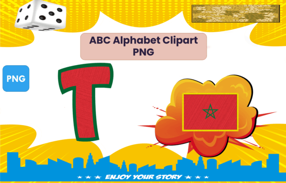 Download ABC Alphabet Clipart PNGs Flag Morocco - Premium Resources
